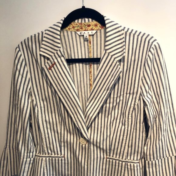 CAbi pin striped blazer - Picture 1 of 3
